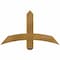 Ekena Millwork Bellingham Rough Sawn Timber Gable Bracket, Western Red Cedar, 36"W x 21"H x 4"D x 4"F, 14/12 Pitch GBW036X21X0404BEL00RWR - alternate 1